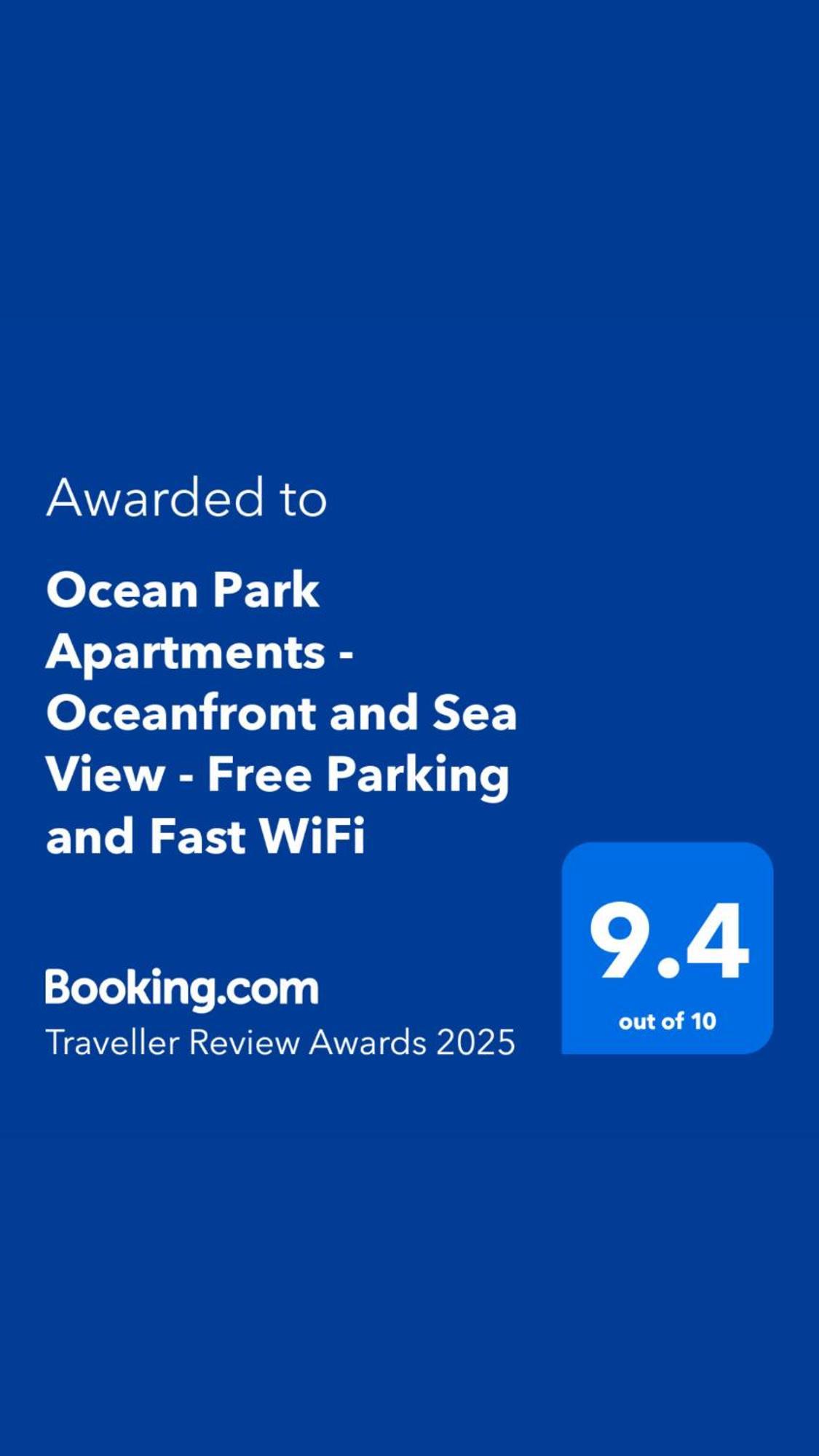 Ocean Park Apartments - Oceanfront - Free Parking And Fast Wifi Edinburgh Ngoại thất bức ảnh